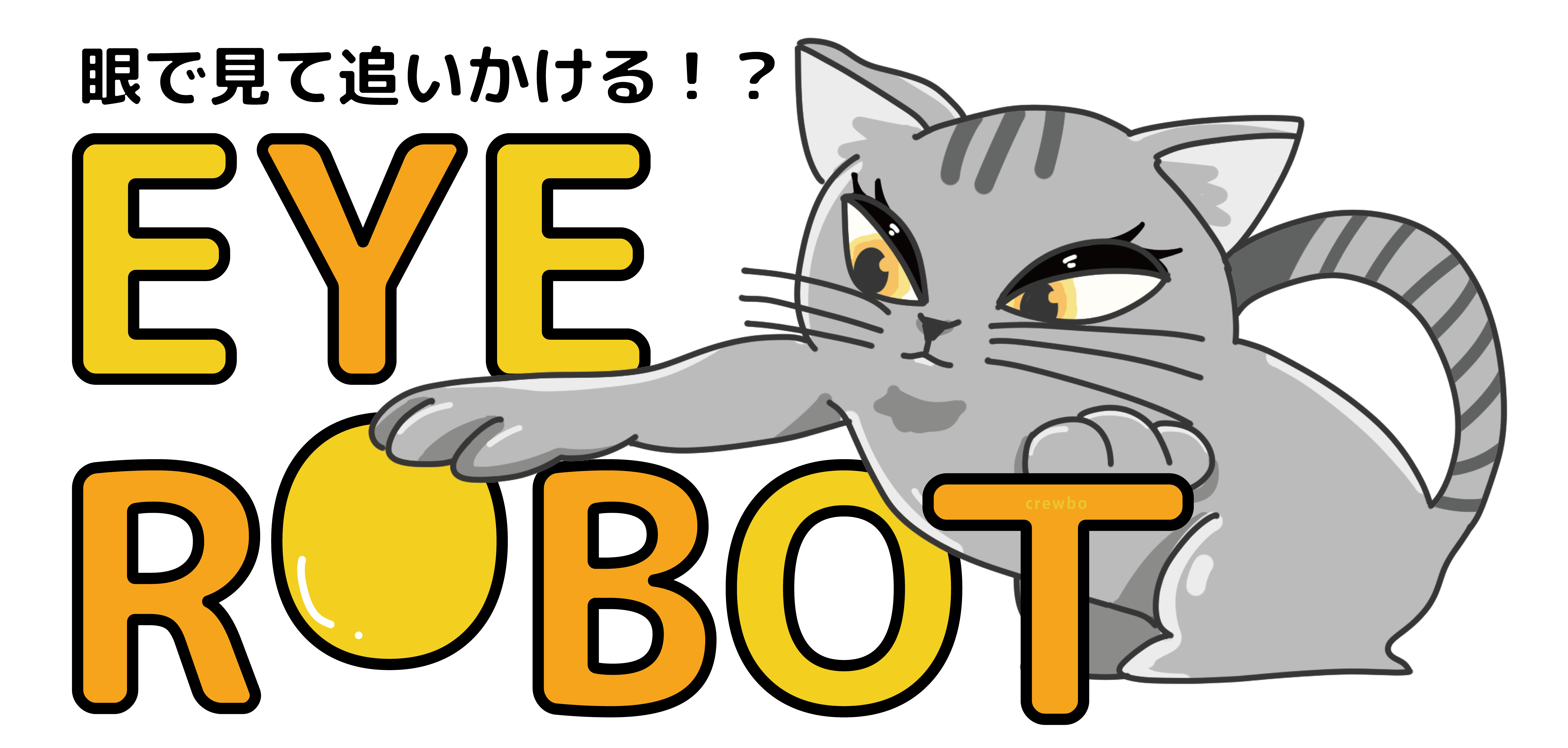 眼で見て追いかける！？EYE　ROBOT